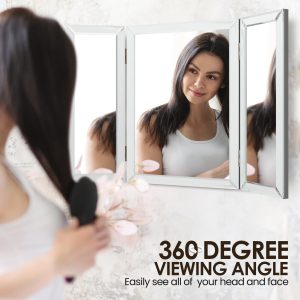 Why a Trifold Bathroom Mirror Beats a Flat Mirror for Everyday Use